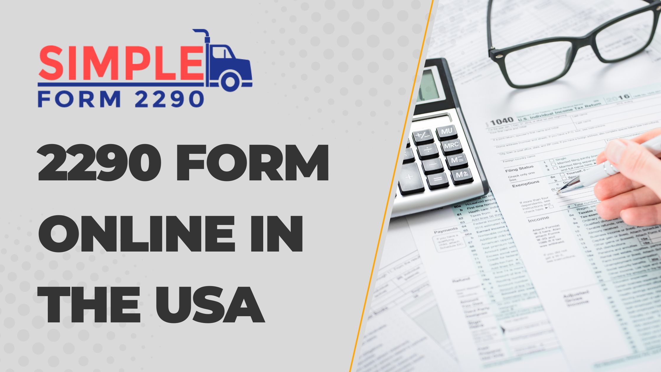 2290 FORM ONLINE IN THE USA