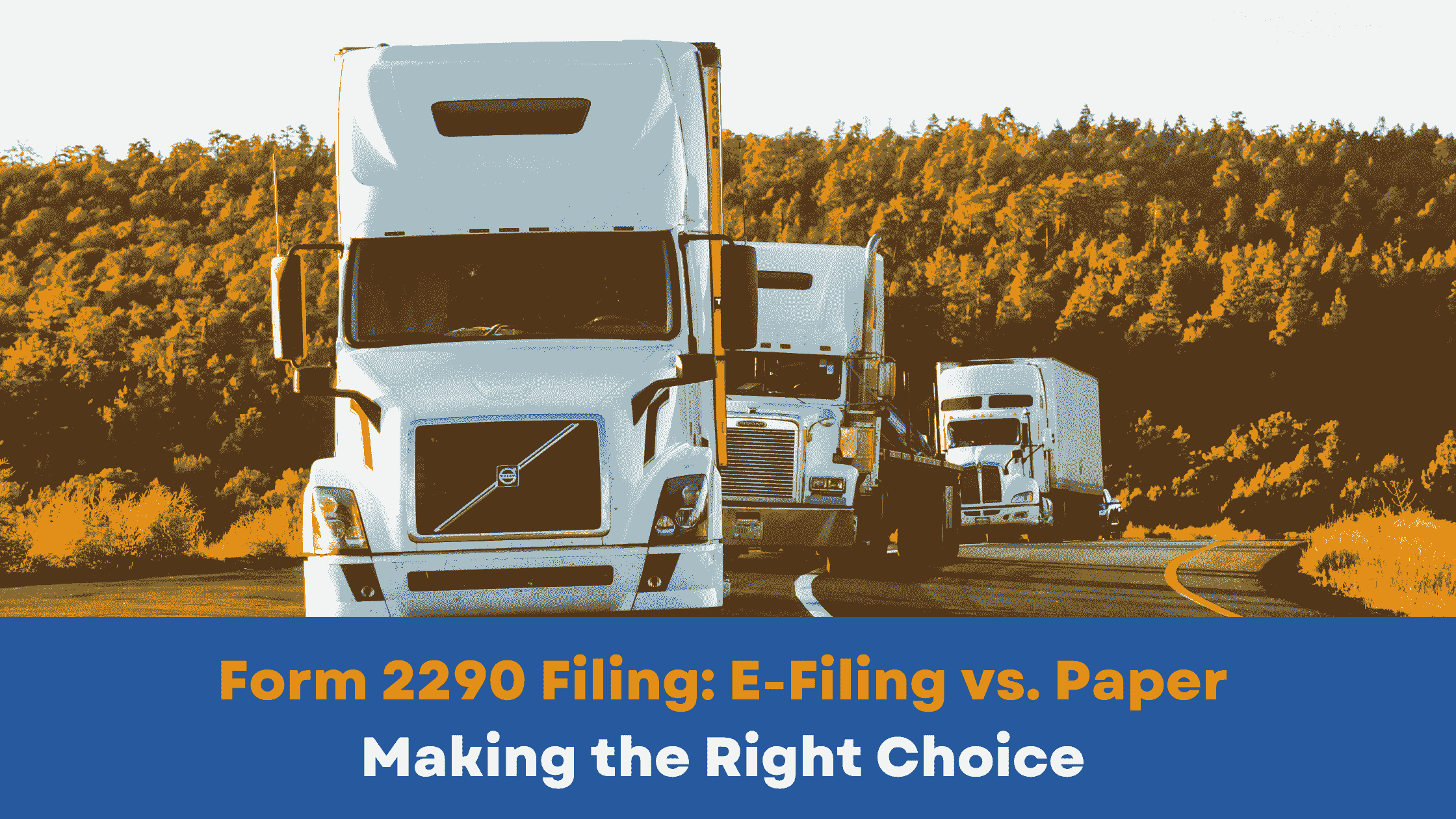 Form 2290 Filing: Online vs. Paper- Making the Right Choice